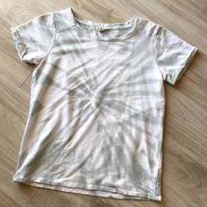 Jane and Delancey Mint Tie-Dye Tee